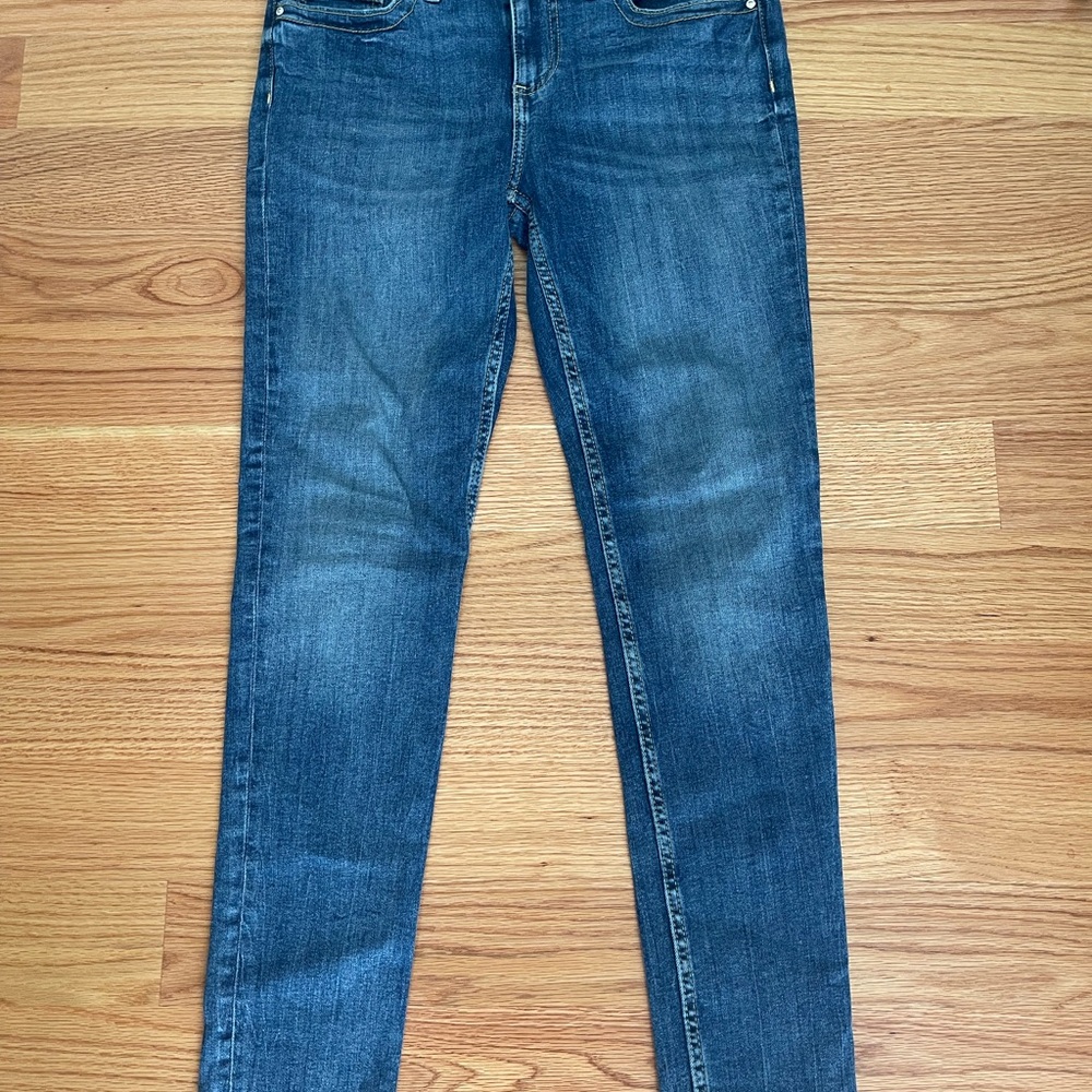 Guess Blue Power Curvy Skinny Jeans size 27